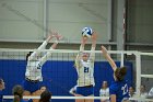 VB vs USCGA  Wheaton College Women's Volleyball vs U.S. Coast Guard Academy. - Photo by Keith Nordstrom : Wheaton, Volleyball